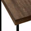 Table d'appoint, en forme de C, bout, côté, stratifié brun Snack, contemporain, moderne-1766884136
