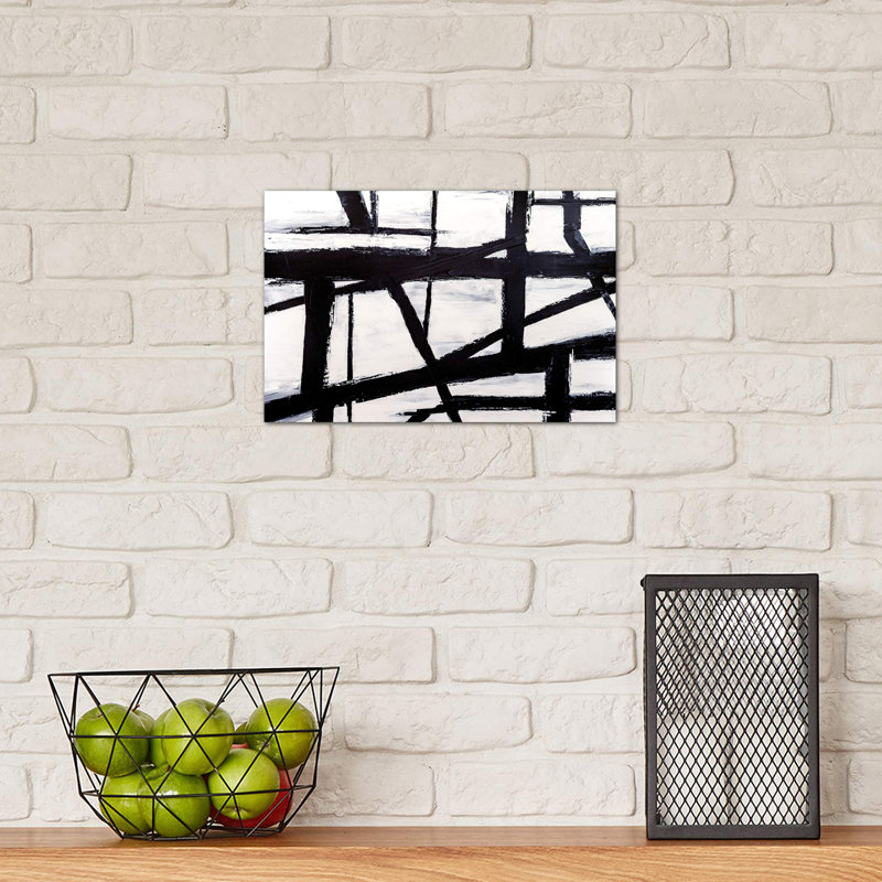 Building Blocks II by Nikki Chauhan - Wrapped Canvas Print, 20.32 cm H x 30.48 cm W