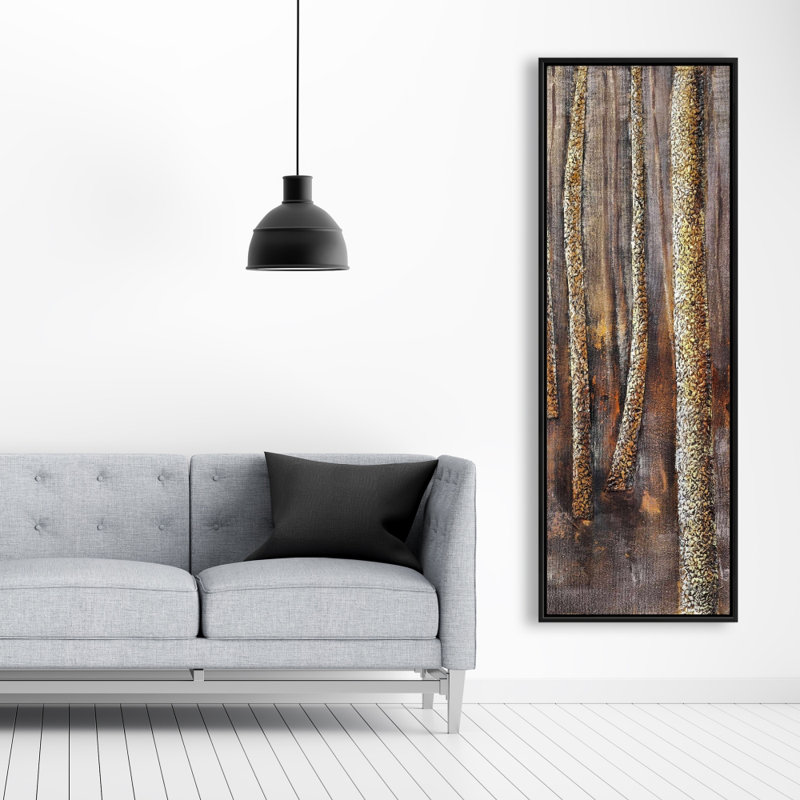 «The Dark Forest» sur toile, H 60 po x l 20 po