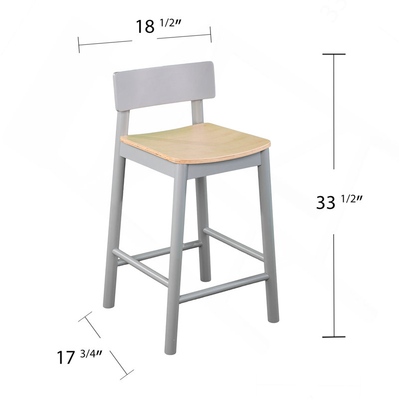 Two-Tone Counter Stools – 2Pc Set