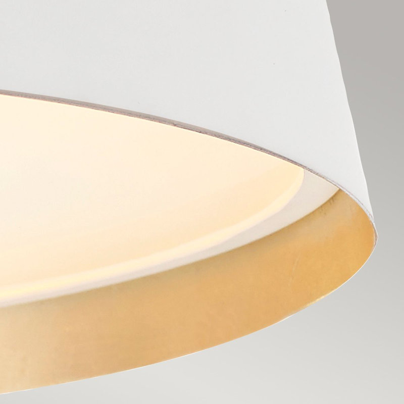 Moosup 5 - Light Dome Pendant, White
