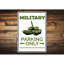 Enseigne militaire en aluminium-1629610636