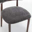Chaise d'appoint rembourrée en bois massif-342170768