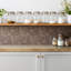 Sabrina 30cm x 30cm PVC Mosaic Tile in Brown