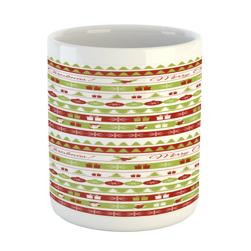 Grande tasse à café xmas cérémonie