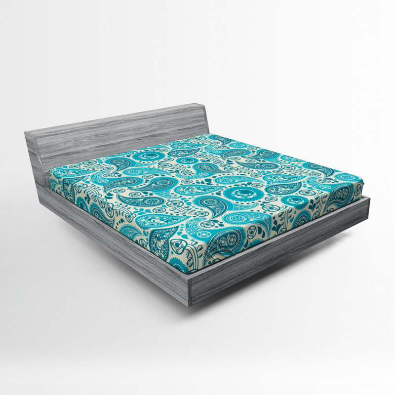 Drap-housse à motif cachemire, Drap-housse grand