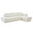 Compression Sectionals, 113 Inch Chenille Modern L Shape For Home