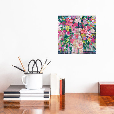 Pale Vase by Carrie Schmitt - Wrapped Canvas Painting