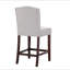 Tabouret de comptoir touffeté