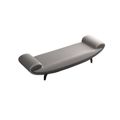 Eftichia Leather Match Upholstered Bench