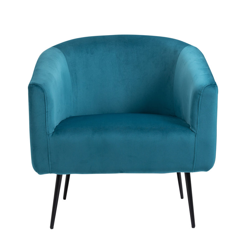 Méridienne Twyla, Tissu bleu