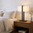 28"H Metal Table Lamp With Shade