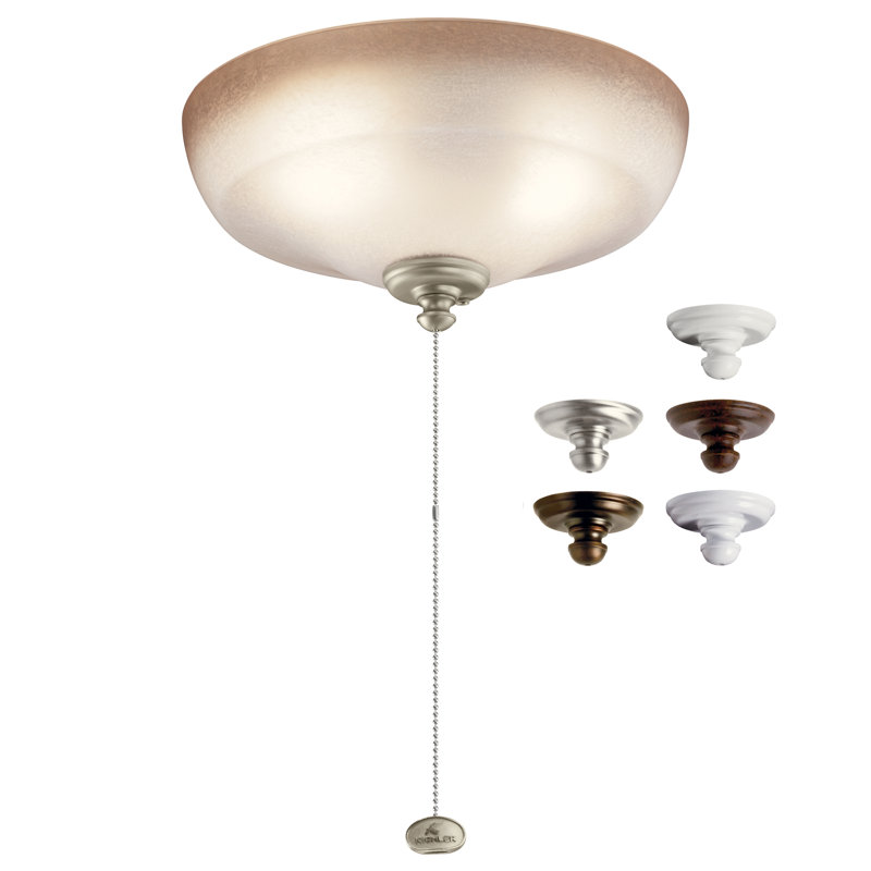 Ventilateur de plafond à DEL 3 lumières