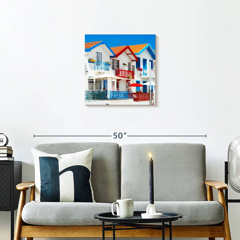 Lilie Costa Nova Houses, 20" H x 20" W