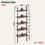 Beachum 180cm H x 60cm W Metal Ladder Bookcase-652720988