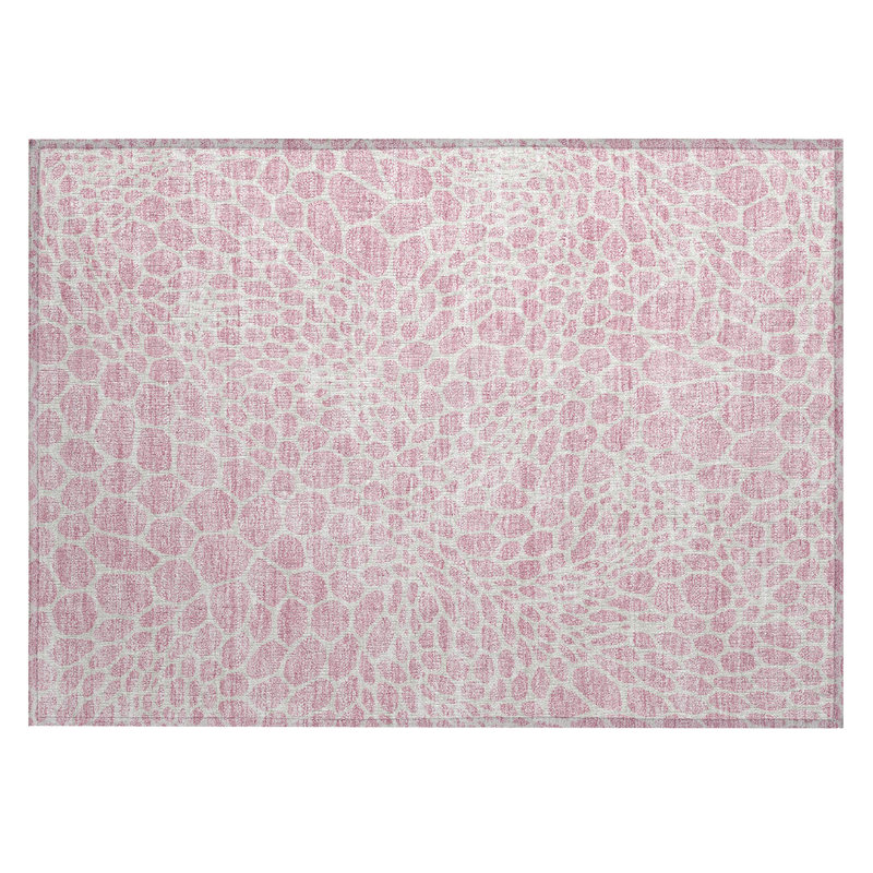 Colwart Geometric Indoor / Outdoor Rug, Rectangle 1'8" x 2'6"