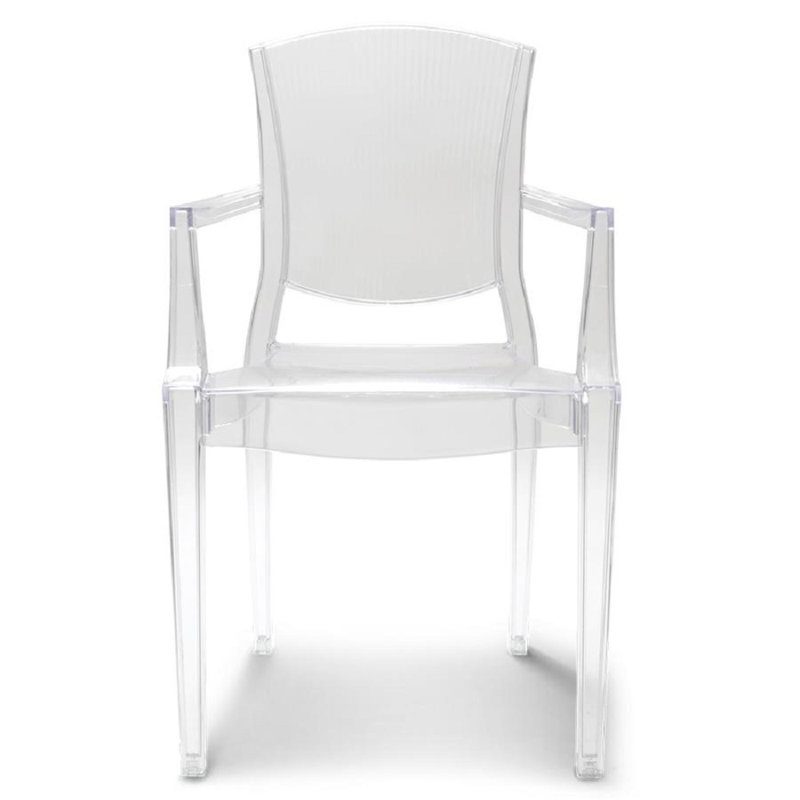 Fauteuil de coiffeuse Cristal Cascada, Transparent