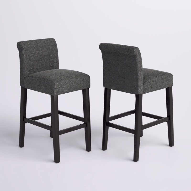 Altovise Seat Material Counter & Bar Stool, Black, Counter Stool (29")