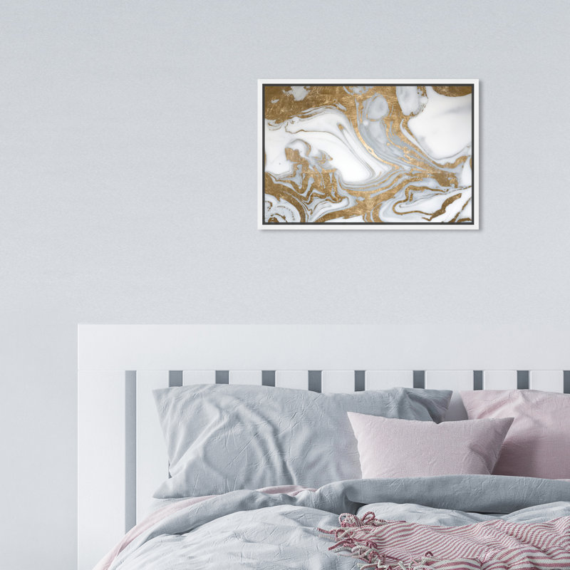 «Black Tie Nights», reproduction d'impression sur toile, Toile avec cadre blanc, H 30 po x l 20 po x P 1,5 po