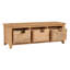 Elaina Solid Wood Storage Bench
