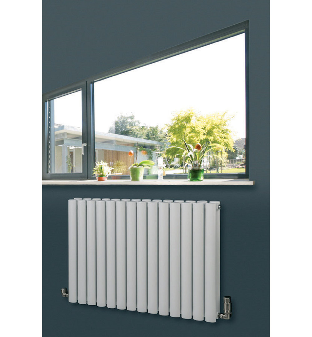 Angela Horizontal Oval Panel Radiator