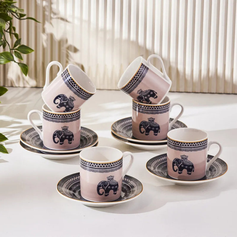 Emmerick Espresso Cup and Saucer