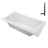 72'' x 36'' Acrylic Soaking Drop-In Bathtub, Drain Included-97530080