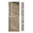 96'' Solid Wood Semi-Gloss without Installation Hardware Kit Barn Door-101123007