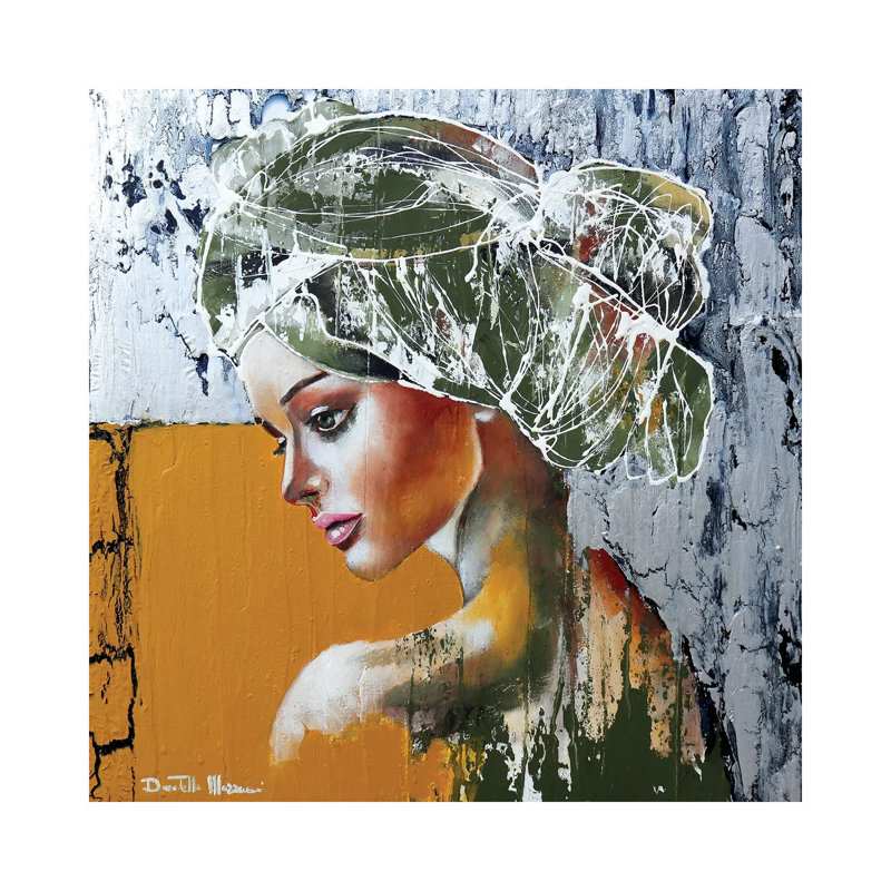 Defeat III 1 Piece Wrapped Canvas Painting, 45.72 cm H x 45.72 cm W x 1.91 cm D