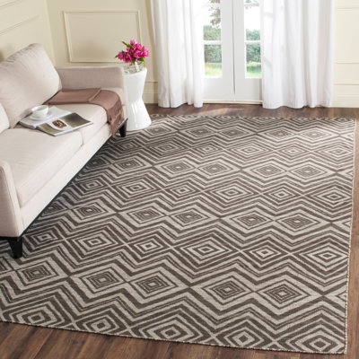 Kilim Hand Woven Wool Geometric Rug