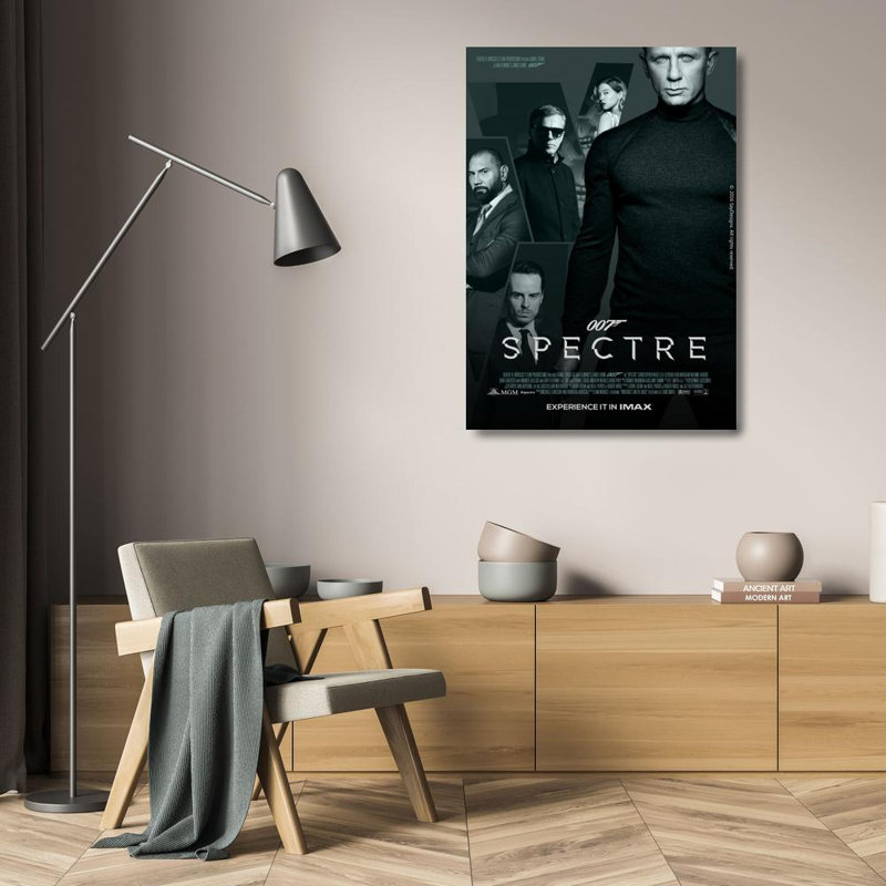 007 Spectre, 24" H x 17" W