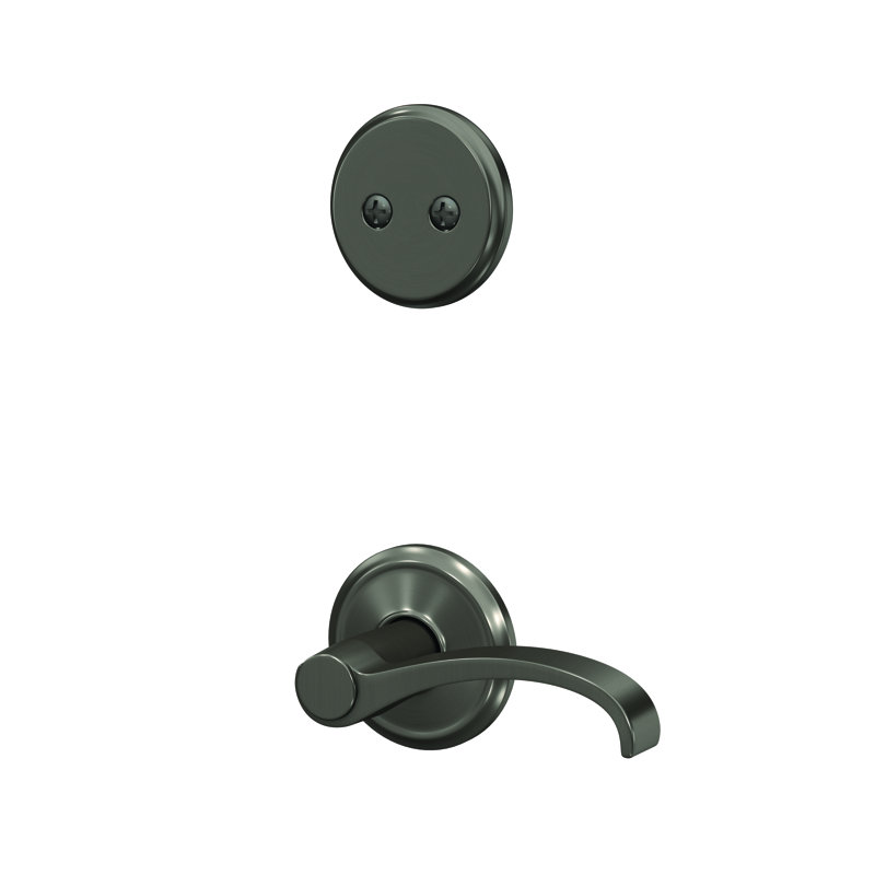 Inactive Interior Lever Rosette Dummy Entry Set