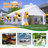 20X32 Ft Party Tent With 3 Storage Bags & Removable Sidewalls, Outdoor Canopy Gazebo For Carport Camping Garden Wedding Bbq Commercial