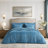 Luxury Velvet Bedding Comforter Sets 3 Pieces. Lightweight fluffy and soft velvet comforter set-126230937-126230931