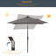 Parasol de marché carré 78 po Rosalynd-1119401788