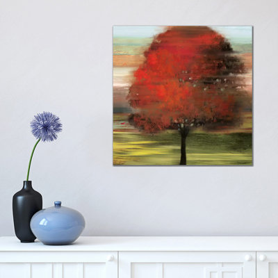 Flow Trees I by Allison Pearce - Wrapped Canvas Painting