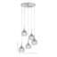 Luminaire suspendu grappe 5 lumières avec verre de 6 po Edge-98559888-98559887