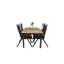 Anoki 4 - Person Teak Patio Dining Set with Extendable Rectangular Table