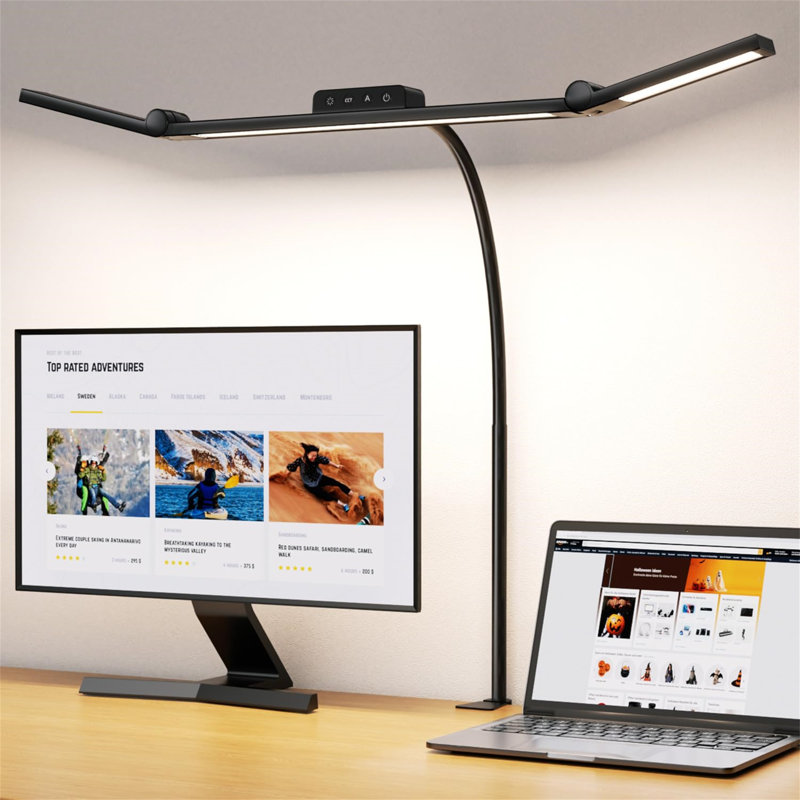Metal Piano Lamp