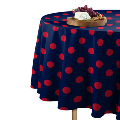 Yawri Dots Round Tablecloth