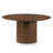 Farrish Solid Wood Pedestal Round Dining Table