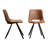Chaucer Faux Leather Upholstered Dining Chair-488245547