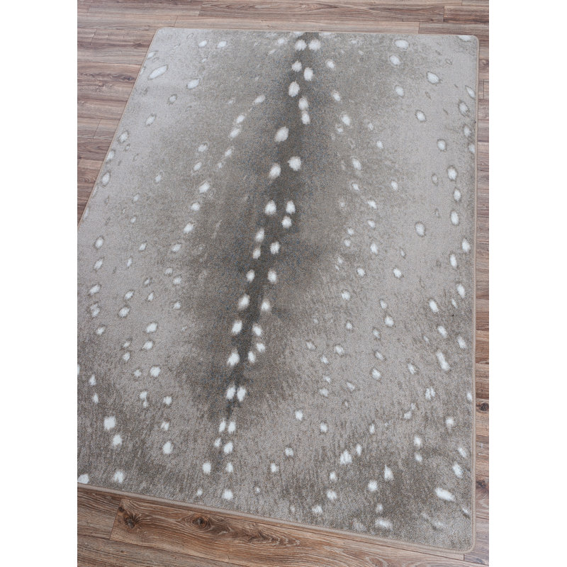 Dancy Animal Print Indoor Rug, Rectangle 3' x 4'