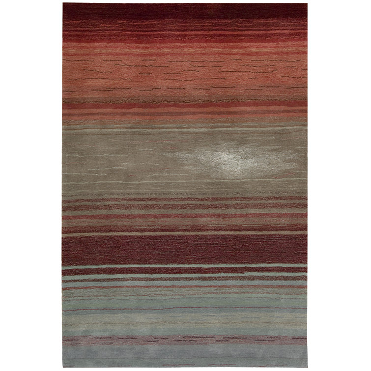 Lebofsky Striped Indoor Rug