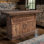Bar en bois massif avec étoile de pierre
