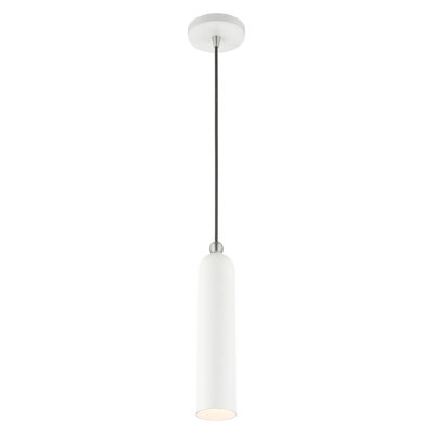 Hanne Dimmable Cylinder Single Light Pendant