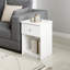 Ensemble de 2 tables de chevet modernes avec tiroir et rangement ouvert 15,6 po x 17,8 po x 24,2 po-27646174