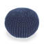 Pouf tricoté en coton-2116573645