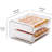 Egg Holder, Clear Plastic - 2 Layer/40 Grid Egg Tray & Fresh Storage Box For Fridge