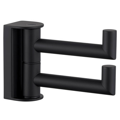 Wall Mounted Bathroom Swivel Robe Hook